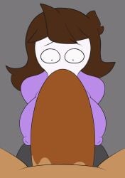 <1_second_video animated big_ass big_breasts blowjob clothed deepthroat female huge_ass huge_breasts huge_cock jaiden jaiden_animations nipples_visible_through_clothing no_bra no_sound oral penis scarecorrode tagme video youtube youtuber