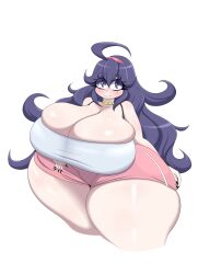 1girls big_ass big_breasts big_butt breasts_bigger_than_head hex_maniac huge_breasts large_breasts large_thighs luditima massive_breasts pokemon thick_thighs