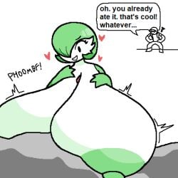 anegginpants big_breasts breasts female gardevoir huge_breasts pokémon_(species) pokemon pokemon_(species)