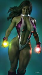 1girls 3d abs alternate_version_available ass avengers big_ass big_breasts breasts cga3d cosplay crossover_cosplay curvaceous curvy curvy_female curvy_figure elizabeth_olsen erotichris female female_only fusion fusion_character green_eyes green_hair green_lipstick green_skin hi_res large_breasts looking_at_viewer marvel marvel_cinematic_universe marvel_comics muscular muscular_female mutant_(marvel) patreon_username scarlet_witch she-hulk she-hulk_(cosplay) solo straight_hair thick_thighs tight_clothing twitter_username voluptuous voluptuous_female wanda_maximoff wide_hips x-men