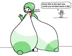 anegginpants big_breasts breasts female gardevoir huge_breasts pokémon_(species) pokemon pokemon_(species)