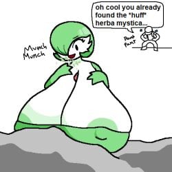 anegginpants big_breasts breasts female gardevoir huge_breasts pokémon_(species) pokemon pokemon_(species)