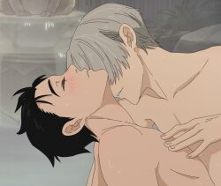 katsuki_yuuri male_only tagme viktor_nikiforov yuri!!!_on_ice