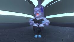 3d alolan_vulpix animated anthro anthrofied big_breasts breasts bubble clothed clothing female fur furry furry_only glowing_eyes legwear modernballoonie mp4 nintendo no_sound pokemon pokemon_(species) red_eyes regional_form_(pokémon) shortstack tagme tail thick_thighs thighhighs thighs video vr vrchat vrchat_avatar vulpix white_fur wide_hips