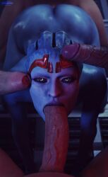 1girls 3d 4boys alien alien/human alien_girl asari blender blowjob blowjob_face blue_skin commander_shepard fellatio female foreskin gangbang human human/alien human_on_humanoid human_penis humanoid interspecies light-skinned_male light_skin male male/female male_human/female_alien male_human/female_humanoid maleshep mass_effect mass_effect_2 mass_effect_3 mature_female milf normandy_crew nude nude_female nude_male oral penis samara sfmlover22 spitroast sucking_penis uncircumcised uncut vaginal_penetration vaginal_sex