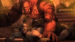 1girls 1male 2014 3d animated blizzard_entertainment female garrosh_hellscream loop mag'har_orc no_sound nude_female orc orc_(warcraft) orc_male rexxcraft sex straight tagme vaginal_penetration vaginal_sex video warcraft warlord_zaela world_of_warcraft