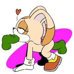 cream the rabbit from sonic (series) by fourball