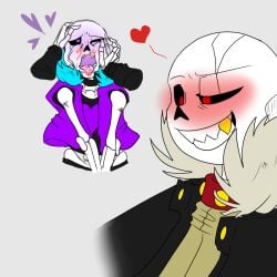 2d after_fellatio after_oral after_sex artist_request color comic crying_with_eyes_open cum cum_in_mouth cum_inside cum_on_face cum_on_tongue cumshot gay heart post_orgasm sans sans_(underfell) sans_(underlust) sans_au sanscest selfcest skeleton tagme tagme_(artist) tears underfell underfell_sans underlust underlust_sans undertale undertale_(series) undertale_au