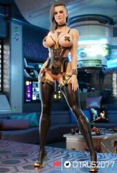 1girls 3d artist_name athletic athletic_female big_ass big_breasts breasts busty cd_projekt_red citrus2077 cleavage curvaceous curvy curvy_figure cyberpunk cyberpunk_(series) cyberpunk_2077 digital_media_(artwork) eyebrows eyelashes eyes female female_focus female_only fit fit_female gilf grey_hair hair hips hourglass_figure huge_breasts large_breasts legs light-skinned_female light_skin lips mature mature_female onesie rogue_amendiares shaved_side shaved_sides solo thick thick_legs thick_thighs thighs top_heavy upper_body voluptuous waist watermark wide_hips