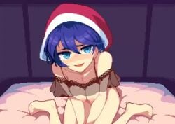 1girls 2d animated bouncing_breasts breasts doremy_sweet erect_nipples feet furumero mp4 nipples no_sound pixel_art shorter_than_10_seconds shorter_than_30_seconds sitting solo tagme touhou video wariza