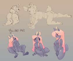 anthro bunnies flipside flipside_tailsideup flipsidetailsideup furry hi_res invalid_tag lagomorph leporid mammal rabbit tailsideup