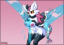 big_ass big_breasts breasts bubble_butt female furry huge_ass lumineon luna_(levi_is_tired) meowstic milotic pokémon_(species) pokefusion pokemon tagme thick_thighs wide_hips zanbonsen