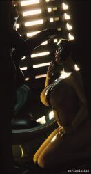 3d asian asian_female dark-skinned_male dark_skin huge_balls huge_cock interracial mei_(overwatch) overwatch plump queen_of_spades zeroemission