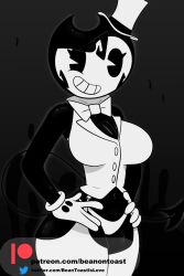 bendy from bendy and the dark revival by beanontoast