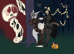 1futa 1girls anal anthro better_version_at_source cum duo ejaculation female furry futa_on_female futanari halloween halloween_costume kaboozle sex tagme twitter_sample vaginal_penetration