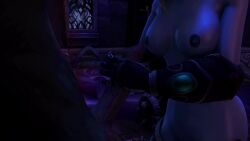 1boy 1girls 2016 3d animated blizzard_entertainment blue_skin canine_penis female_pov femdom forsaken gloved_handjob handjob interspecies no_sound red_eyes runiclodges sylvanas_windrunner tagme undead undead_(warcraft) video warcraft worgen world_of_warcraft