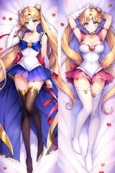 ai_generated bishoujo_senshi_sailor_moon blonde_hair clothing long_hair sailor_moon skirt small_breasts stockings usagi_tsukino