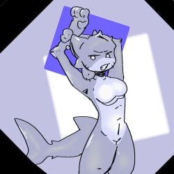 1girls breasts chest fish fur furry furry_ears furry_tail kaiju_paradise lmaofurr roblox roblox_game self_upload shark shark_girl shark_humanoid shark_tail shork_(kaiju_paradise) shorks_(kaiju_paradise) tagme