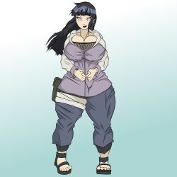 hyuuga hinata from naruto by popstepx