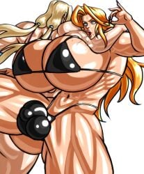 2futas armpit_hair ass balls beauty_mark big_ass big_butt bikini bleach blonde_hair breasts bulge bulge_through_clothing catfight clothed clothesline clothing crossover duo duo_focus flaccid futa_on_futa futa_only futadom futanari gigantic_breasts hairy_armpits huge_breasts human lariat light-skinned_futanari light_skin long_hair matsumoto_rangiku mole mole_under_mouth mostly_nude multiple_futa muscle muscle_worship muscles muscular naruto naruto_(series) naruto_shippuden negoto_(nego6) nipples penis ryona standing thick_thighs thighs toned toned_body toned_futa transparent_background tsunade underarm_hair wide_hips wrestling wrestling_futadom wrestling_move