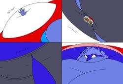 big_ass big_breasts blueberry_inflation breasts bubble_butt female frisk_lk furry huge_ass lj_caffie spherical_inflation sunken_head sunken_limbs tagme thick_thighs wide_hips