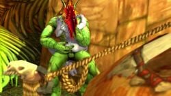 1boy 1girls 2016 3d animated blizzard_entertainment blue_skin forest_troll green_skin green_skinned_male ku'jin no_sound original_character red_hair rexxcraft sex tagme troll troll_(warcraft) troll_male vaginal_penetration vaginal_sex video warcraft world_of_warcraft wow