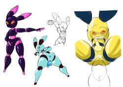 bunny femboy oc robot robot_boy robot_bunny robot_femboy