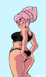 janet (brawl stars) from blacked by dampedk