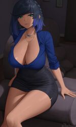 yelan (genshin impact) from genshin impact by zaphn