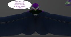 amythyst_(zer0264) big_breasts breasts female gardevoir imminent_facesitting macro pokémon_(species) pokemon pokemon_(species) pov pov_crotch zer0264