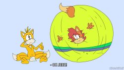 animated ass breasts chunkiroll fiona_fox mp4 naked no_sound nude sonic_(series) sonic_the_hedgehog_(archie) tagme tails video