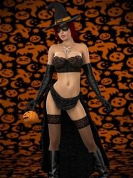 female halloween lingerie solo sydgrl3d