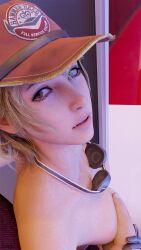 1girls 3d blender breasts cindy_aurum final_fantasy final_fantasy_xv lewy