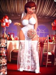 1girls 3d 3d_(artwork) athletic athletic_female big_ass big_breasts bottom_heavy breasts bride brown_hair bubble_ass bubble_butt busty digital_media_(artwork) disney elastigirl eyebrows eyelashes eyes female female_only fit fit_female hair helen_parr heroine high_heels hips hourglass_figure huge_ass human large_ass large_breasts legs light-skinned_female light_skin lips mature mature_female milf mother pixar platform_heels short_hair smooth_skin superhero superheroine the_incredibles the_incredibles_2 thick thick_hips thick_legs thick_thighs thighs top_heavy upper_body urqqurqq voluptuous waist wedding wedding_dress wide_hips