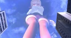 3d animated ass_expansion breast_expansion danganronpa danganronpa_2:_goodbye_despair destruction giantess giantess_growth growth hyper_ass hyper_breasts lajest macro nanami_chiaki skirt smooth_skin tagme thick_thighs video