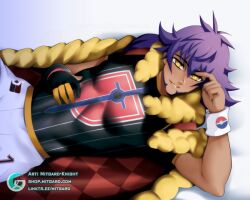 anime_style bodypillow dakimakura leon_(pokemon) male male_only mitgard-knight pokemon sexyanimes trainer