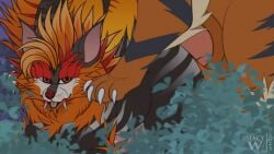 2023 ahe_gao anal anal_sex animated arcanine ass better_version_at_source bodily_fluids canid canine capcom cum cum_in_ass cum_inside digital_drawing_(artwork) digital_media_(artwork) duo ejaculating_cum ejaculation english_text eye_roll fangs feral feral_on_feral frame_by_frame fur generation_1_pokemon genital_fluids genitals humanoid_genitalia humanoid_penis inflation interspecies looking_pleasured macyw male male/male mammal monster_hunter nintendo penetration penile penile_penetration penis penis_in_ass pokemon pokemon_(species) pokephilia sex short_playtime signature size_difference stomach_bulge striped_body stripes teeth text tongue tongue_out