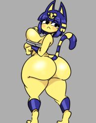ankha from animal crossing by inakotho
