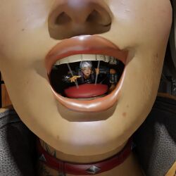 3d apex_legends giantess inside_mouth loba_(apex_legends) mawshot oral_vore saliva_string size_difference unwilling_prey valkyrie_(apex_legends) vore