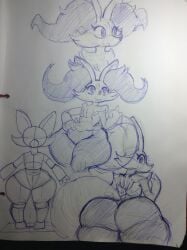 big_ass braixen bubble_butt furry guyzep1 huge_ass pokémon_(species) pokemon pokemon_(species) thick_thighs wide_hips