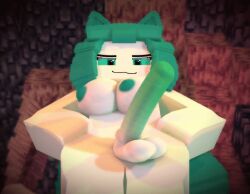 1futa 3d animated balls cat_ears cat_humanoid cat_tail catgirl cyan_eyes cyan_hair cyan_nipples cyan_penis dancing erect_penis erection futa_only futanari horny_futa horse_penis horsecock iamcringe looking_at_viewer mine-imator minecraft minoa_flow_(iamcringe) nude_futanari outside smile solo solo_futa tagme