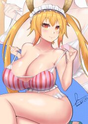 tohru (dragon maid) from miss kobayashi's dragon maid by jessuart