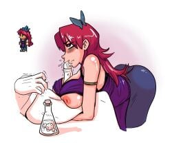 stylist (terraria) from terraria by cupramen draws