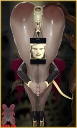 :>= big_ass big_breasts blowbot_(ibex) blowjob blowjob_face body_modification bodysuit corruption diablo drone dronification fellatio fellatio_gesture high_heels ibex-cg ibex_(company) lilith_(diablo) mind_break mind_control transformation