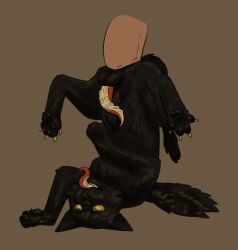 anal anal_sex animal_genitalia balls death_stranding disembodied_penis domestic_cat duo erection felid feline felis feral feral_penetrated genitals hi_res human human_on_feral interspecies male male/male male_penetrated male_penetrating male_penetrating_male mammal open_mouth penetration penile penis piledriver_position puppyratcat sex stomach_bulge tail tentacle tongue wings zoophilia