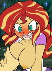 sunset shimmer from my little pony by bigdad