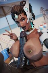 1boy 2025 2girls 3d alternate_body_type alternate_version_available areolae bimbo bimbo_body breastjob breasts completely_nude completely_nude_female completely_nude_male d.va duo female hana_song male nipples nude nude_female nude_male outdoor_nudity outdoors overwatch overwatch_2 paizuri penis_between_breasts satya_vaswani selfie shadowboxer straight straight_sex symmetra tagme titjob topless_variant