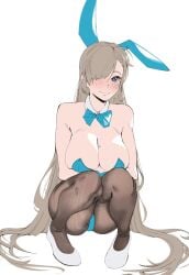 1girls asuna_(blue_archive) asuna_(bunny)_(blue_archive) blonde_eyebrows blonde_female blonde_hair blonde_hair blonde_hair_female blue_archive blue_bowtie blue_bunny_ears blue_bunnysuit blue_eyes blue_eyes_female blue_hairband blue_leotard blue_topwear blush blush_face blushing_at_viewer blushing_female blushing_lines bowtie breasts bunny_ears bunnygirl bunnygirl_outfit bunnysuit busty busty_female busty_girl busty_teen calves cleavage closed_mouth_smile collar collarbone feet female female_focus female_only footwear full_body groin hair_between_eyes hairband high_heels high_resolution high_school_student highres hourglass_figure jerrydurd knees large_breasts lean_figure legs legwear leotard long_hair looking_at_viewer mole mole_on_breast narrow_waist pantyhose parted_bangs school_girl shoes shoulders simple_background slender_body slender_waist slim_waist smile smiley_face smiling smiling_at_viewer smirk solo squatting squatting_female stockings teen_girl teenage_girl teenage_tits teenager thick_thighs thighs topwear very_long_hair white_background white_collar wide_hips young_female young_woman