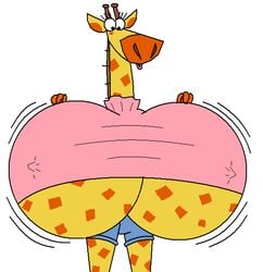 cartoon_network female giraffe ingrid_giraffe my_gym_partner's_a_monkey solo tagme what