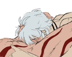 blowjob gay honkai:_star_rail mydei_(honkai:_star_rail) phainon_(honkai:_star_rail) yaoi